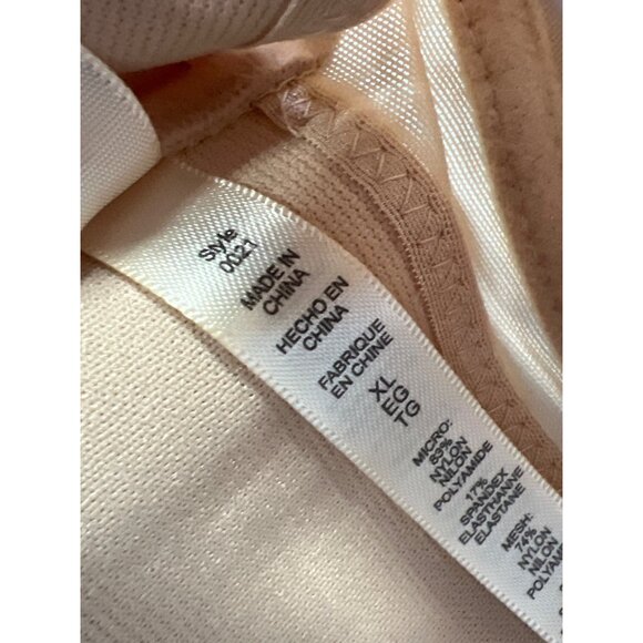 Rhonda Shear 2Pk Molded Cup Bra with Wrap Back Size XL Black Beige Lounge 638.30 - Picture 5 of 9